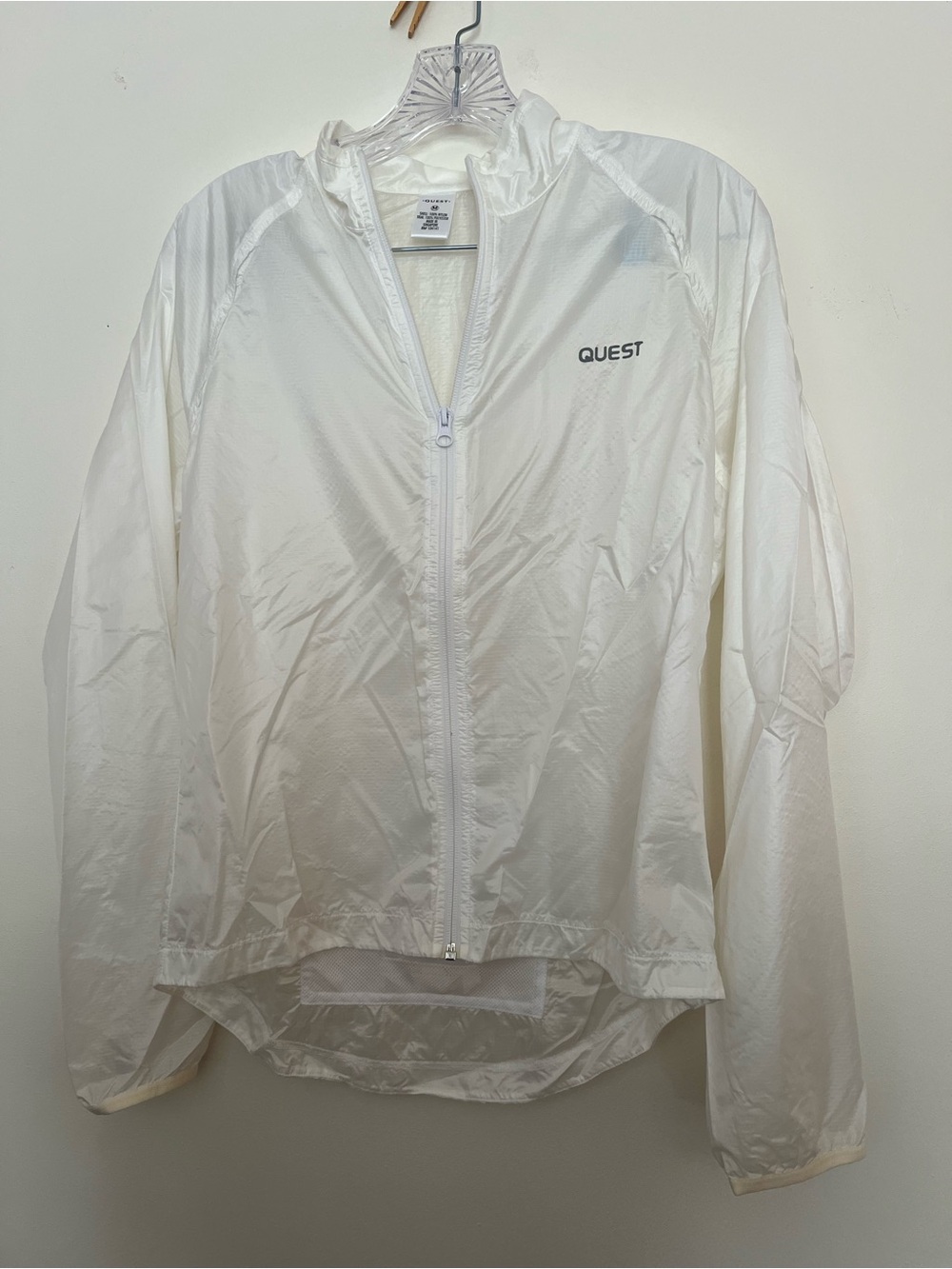 Quest Women's White Lightweight Utility Jacket
